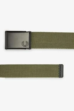 Fred Perry Graphic Branded Webbing Belt -Fred Perry BT4412 Q55 3
