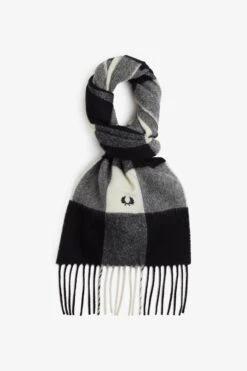Fred Perry Gingham Scarf