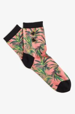 Fred Perry Palm Print Socks