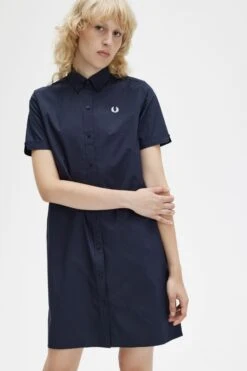 Fred Perry Shirt Dress -Fred Perry D5174 608 3