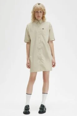 Fred Perry Relaxed Shirt Dress 9 Fred Perry Relaxed Shirt Dress -Fred Perry D5175 P04 3