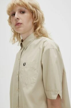 Fred Perry Relaxed Shirt Dress 10 Fred Perry Relaxed Shirt Dress -Fred Perry D5175 P04 4