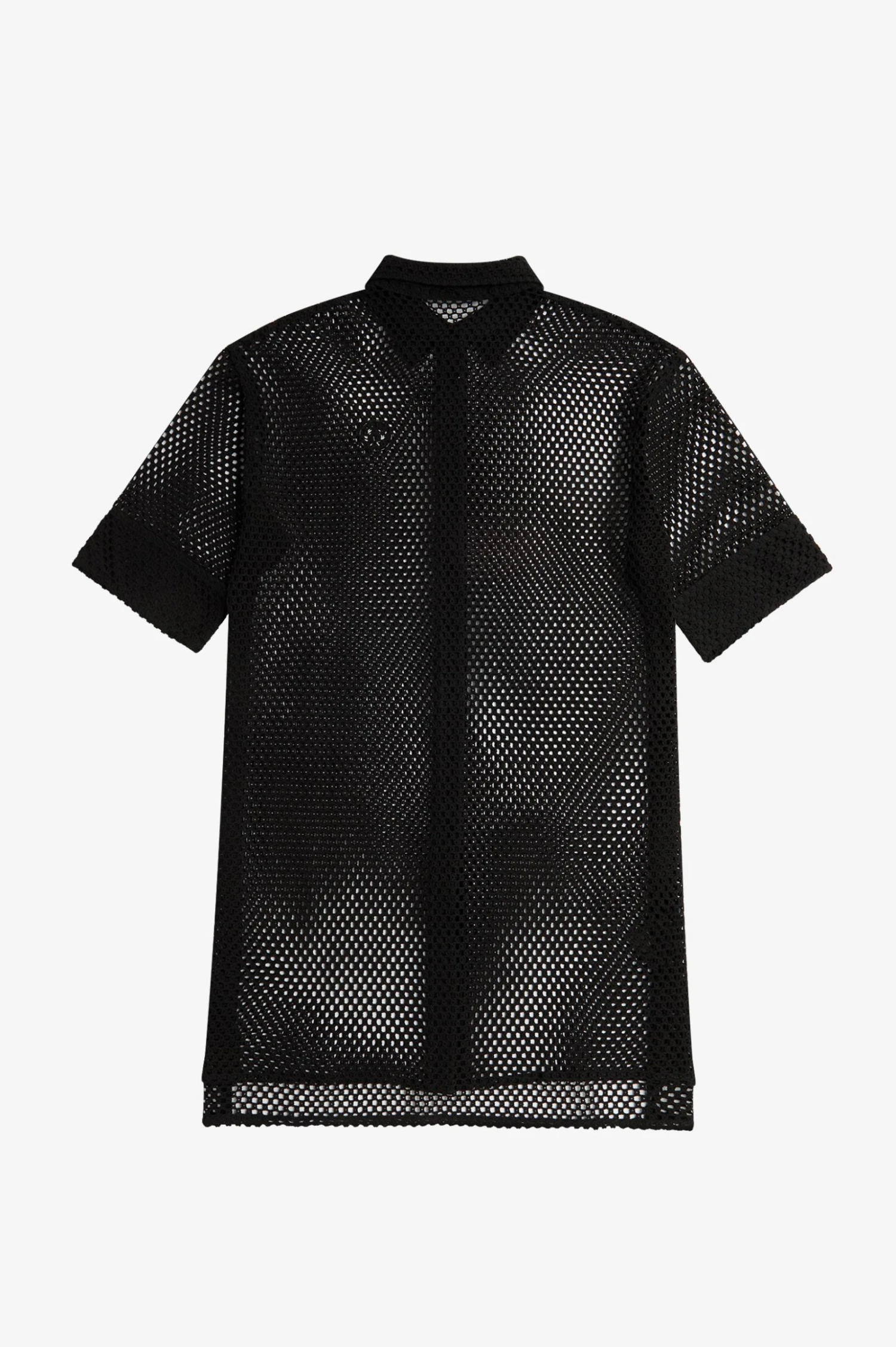 Fred Perry Open-Knit Shirt Dress 7 Fred Perry Open-Knit Shirt Dress - Image 7