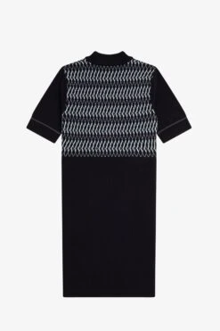 Fred Perry Jacquard Knitted Dress 11 Fred Perry Jacquard Knitted Dress -Fred Perry D5180 608 6