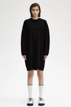 Fred Perry Laurel Wreath Knitted Dress
