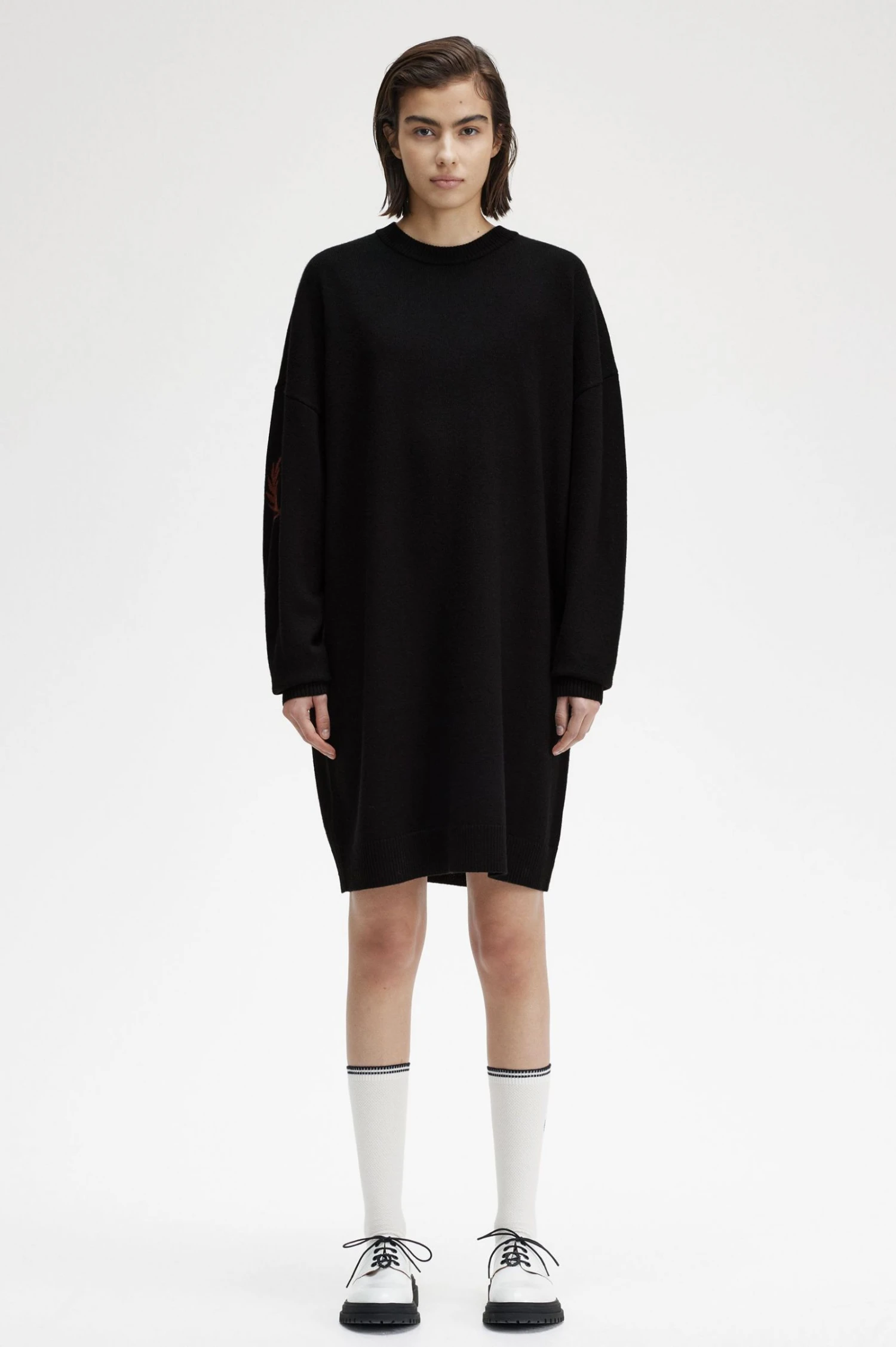 Fred Perry Laurel Wreath Knitted Dress 1 Fred Perry Laurel Wreath Knitted Dress