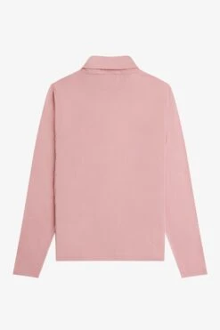 Fred Perry Roll Neck Top 11 Fred Perry Roll Neck Top -Fred Perry G4104 S51 V2 Q323 FLATBACK