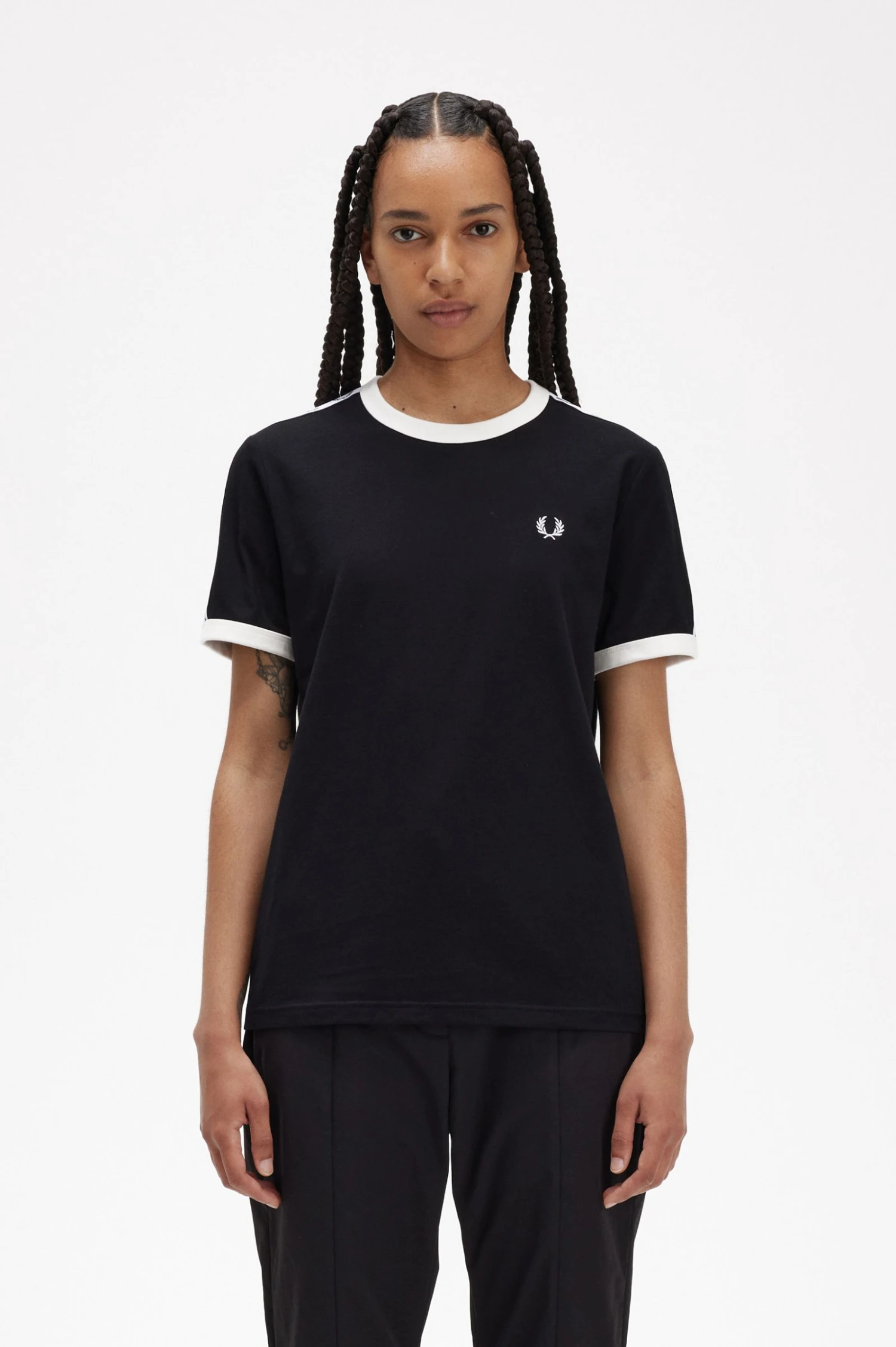 Fred Perry Taped Ringer T-Shirt 2 Fred Perry Taped Ringer T-Shirt - Image 2