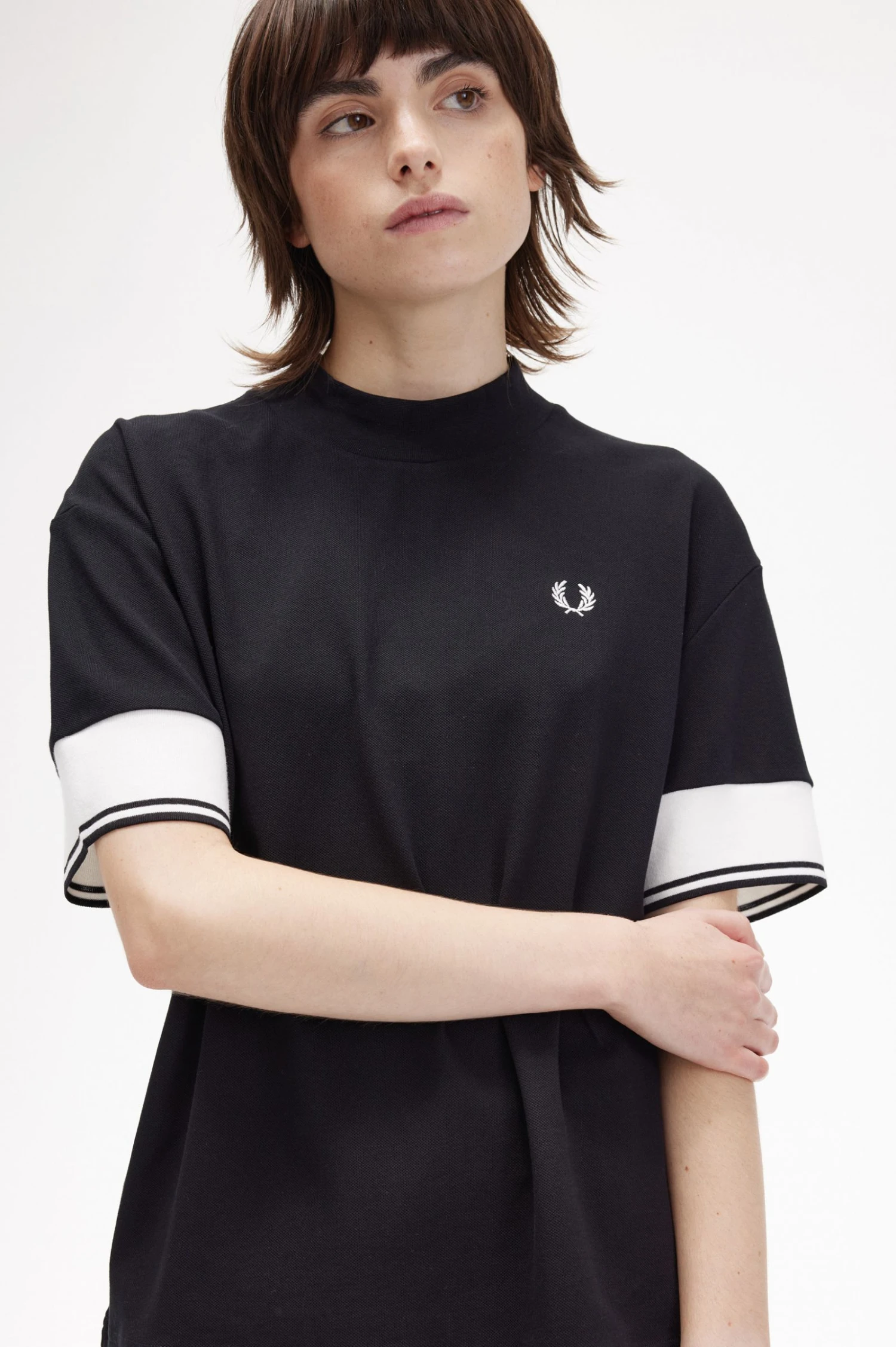 Fred Perry Tipped Cuff Piqué T-Shirt 4 Fred Perry Tipped Cuff Piqué T-Shirt - Image 4