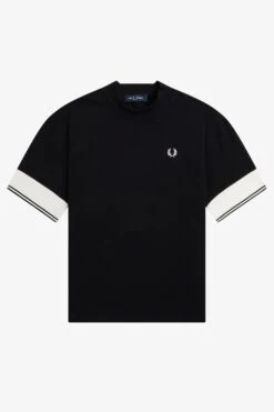 Fred Perry Tipped Cuff Piqué T-Shirt 10 Fred Perry Tipped Cuff Piqué T-Shirt -Fred Perry G5153 102 5