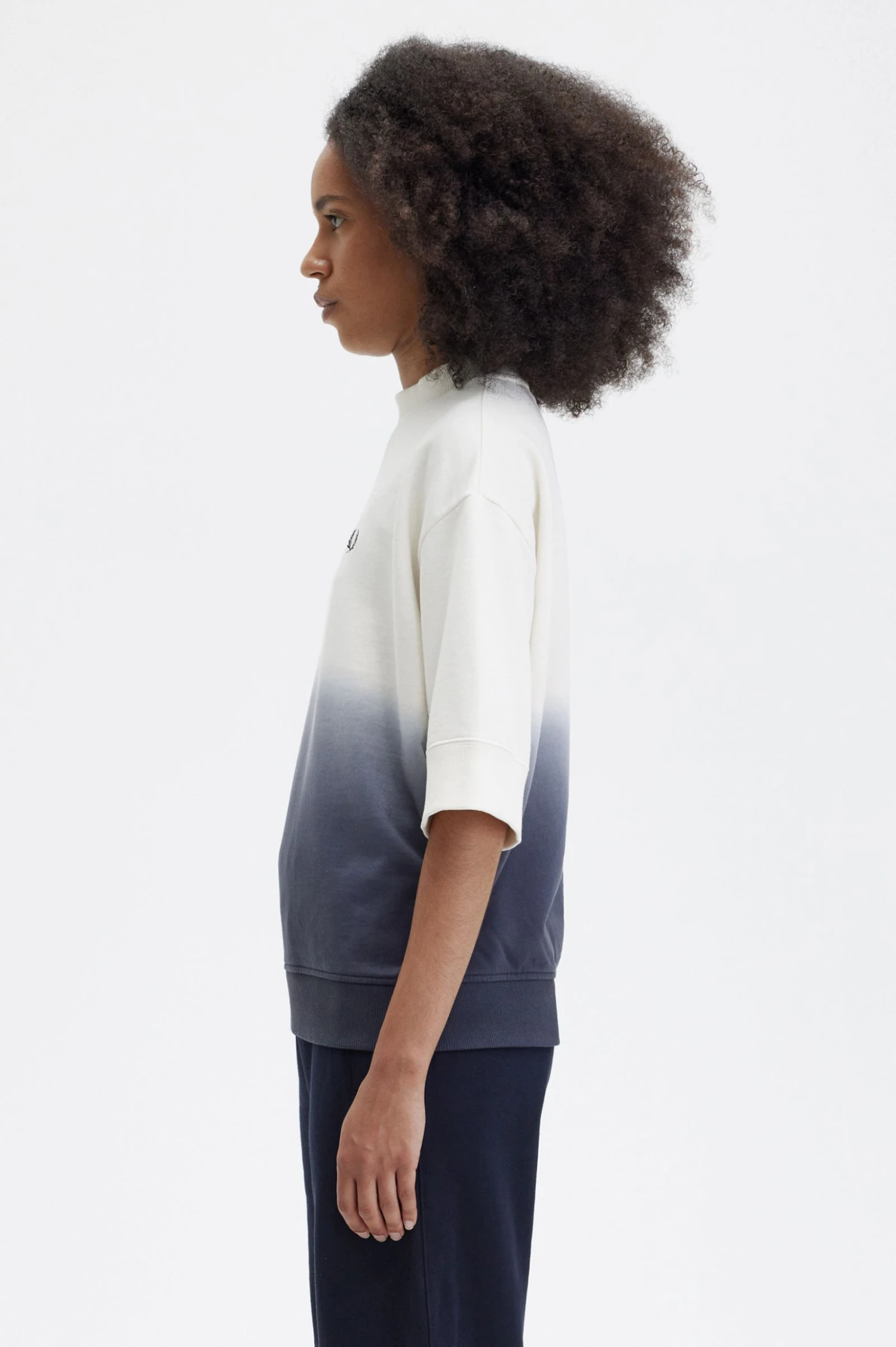 Fred Perry Ombre Sweatshirt 2 Fred Perry Ombre Sweatshirt - Image 2