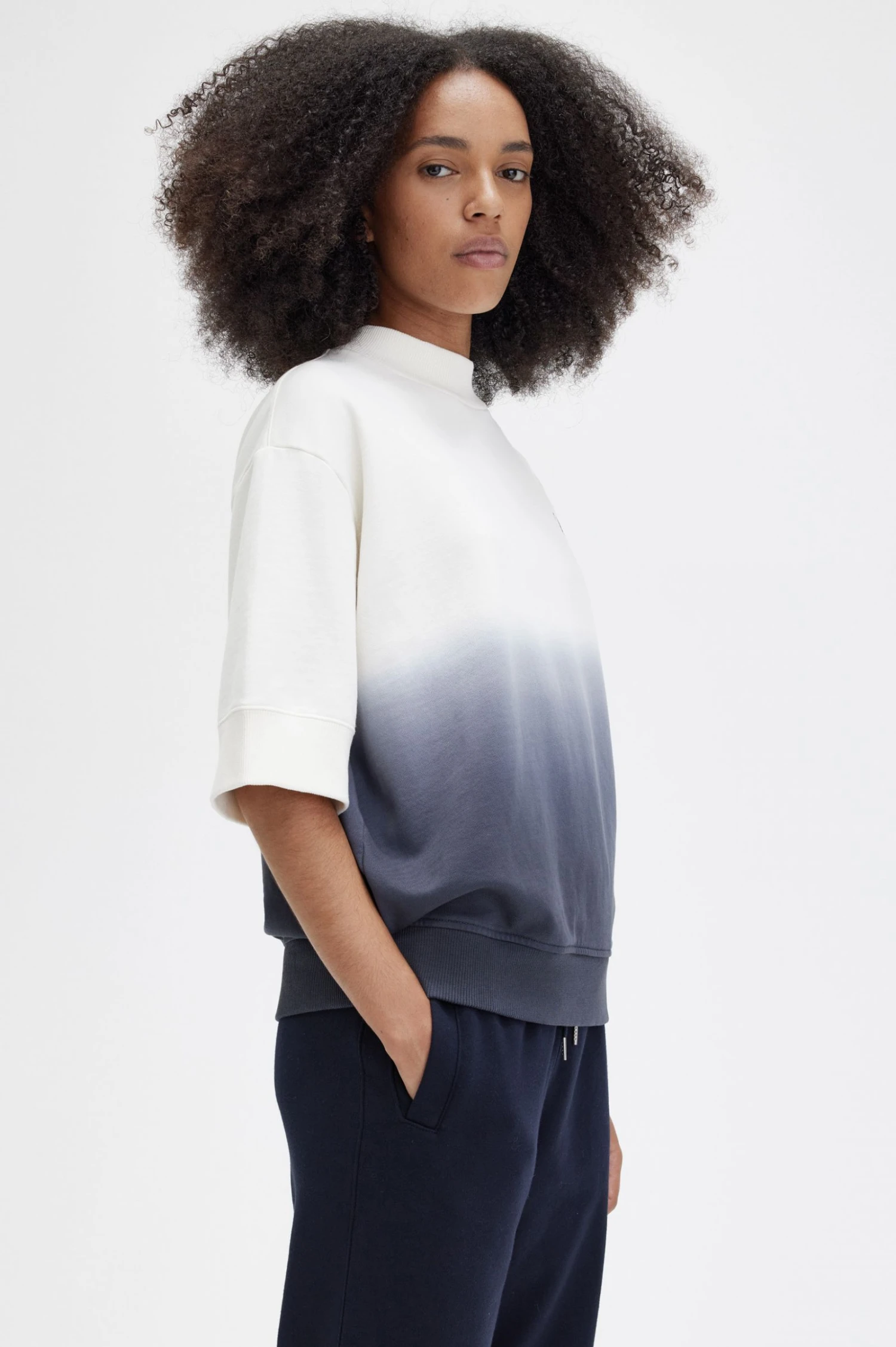 Fred Perry Ombre Sweatshirt 3 Fred Perry Ombre Sweatshirt - Image 3