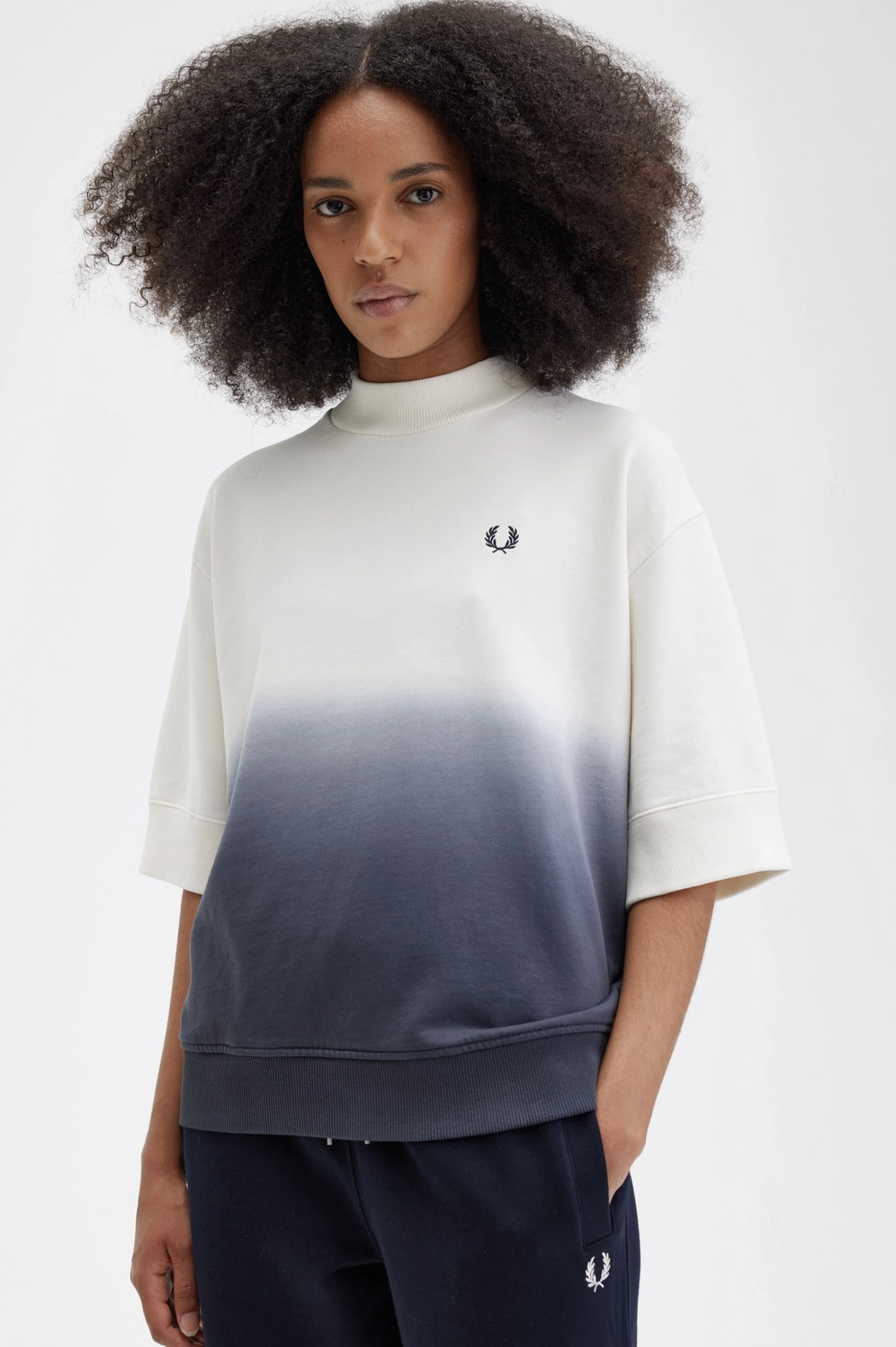 Fred Perry Ombre Sweatshirt 5 Fred Perry Ombre Sweatshirt - Image 5
