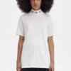 Fred Perry Laurel Wreath High Neck T-Shirt