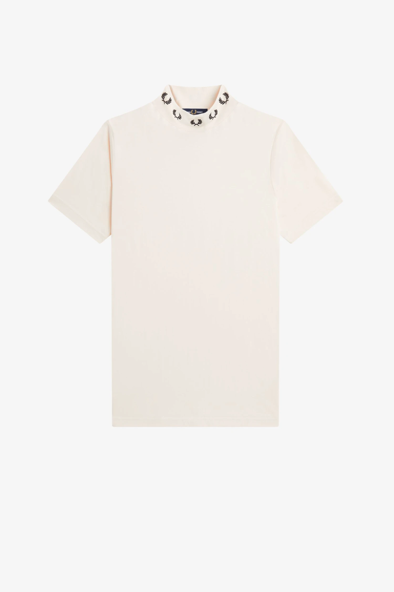 Fred Perry Laurel Wreath High Neck T-Shirt 5 Fred Perry Laurel Wreath High Neck T-Shirt - Image 5