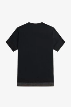 Fred Perry Sheer Trim Piqué T-Shirt -Fred Perry G6119 102 V2 Q323 FLATBACK
