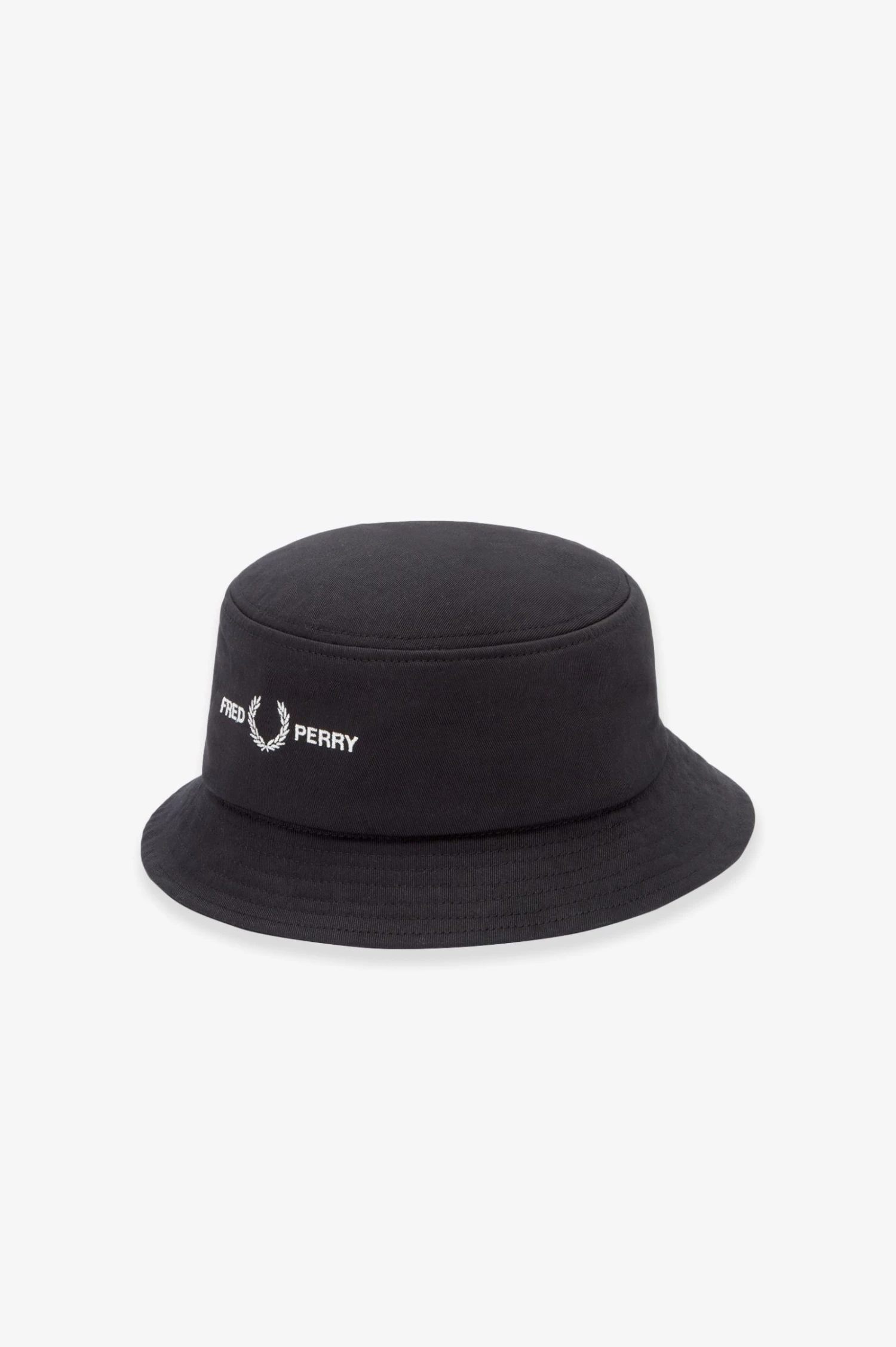 Fred Perry Twill Graphic Branding Bucket Hat 1 Fred Perry Twill Graphic Branding Bucket Hat