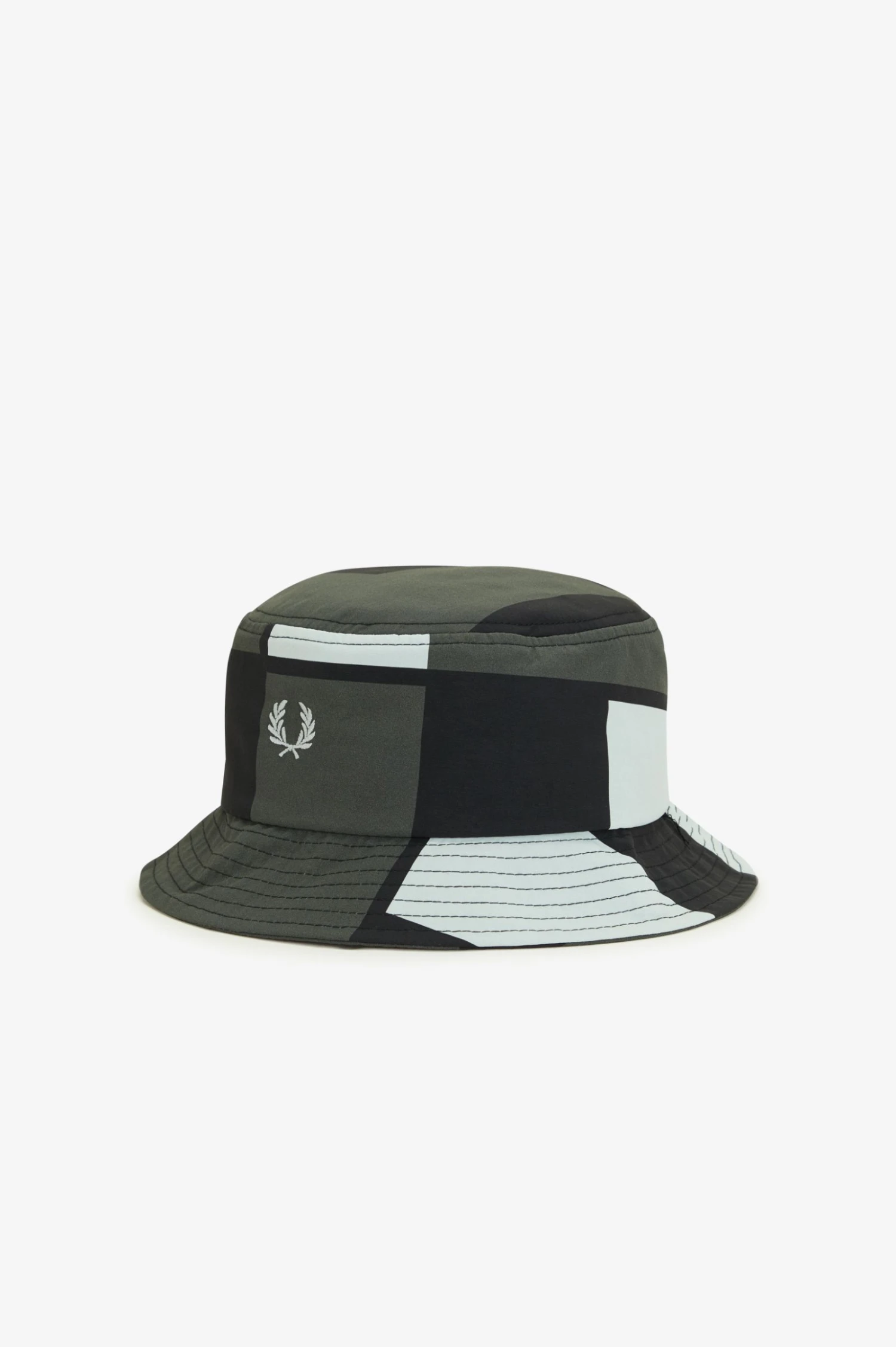 Fred Perry Pixel Print Bucket Hat 1 Fred Perry Pixel Print Bucket Hat