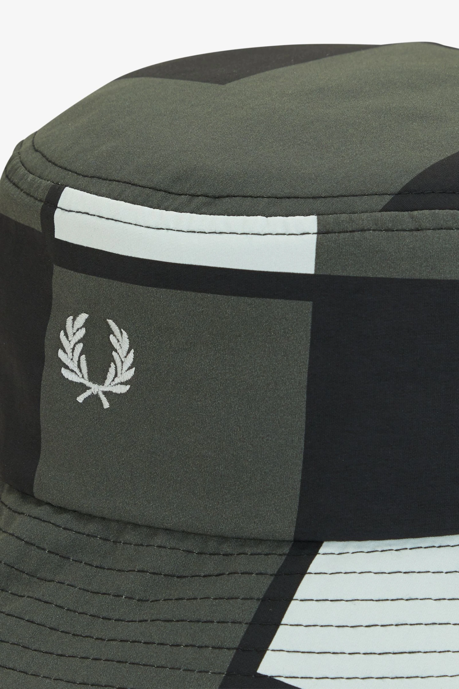 Fred Perry Pixel Print Bucket Hat 3 Fred Perry Pixel Print Bucket Hat - Image 3