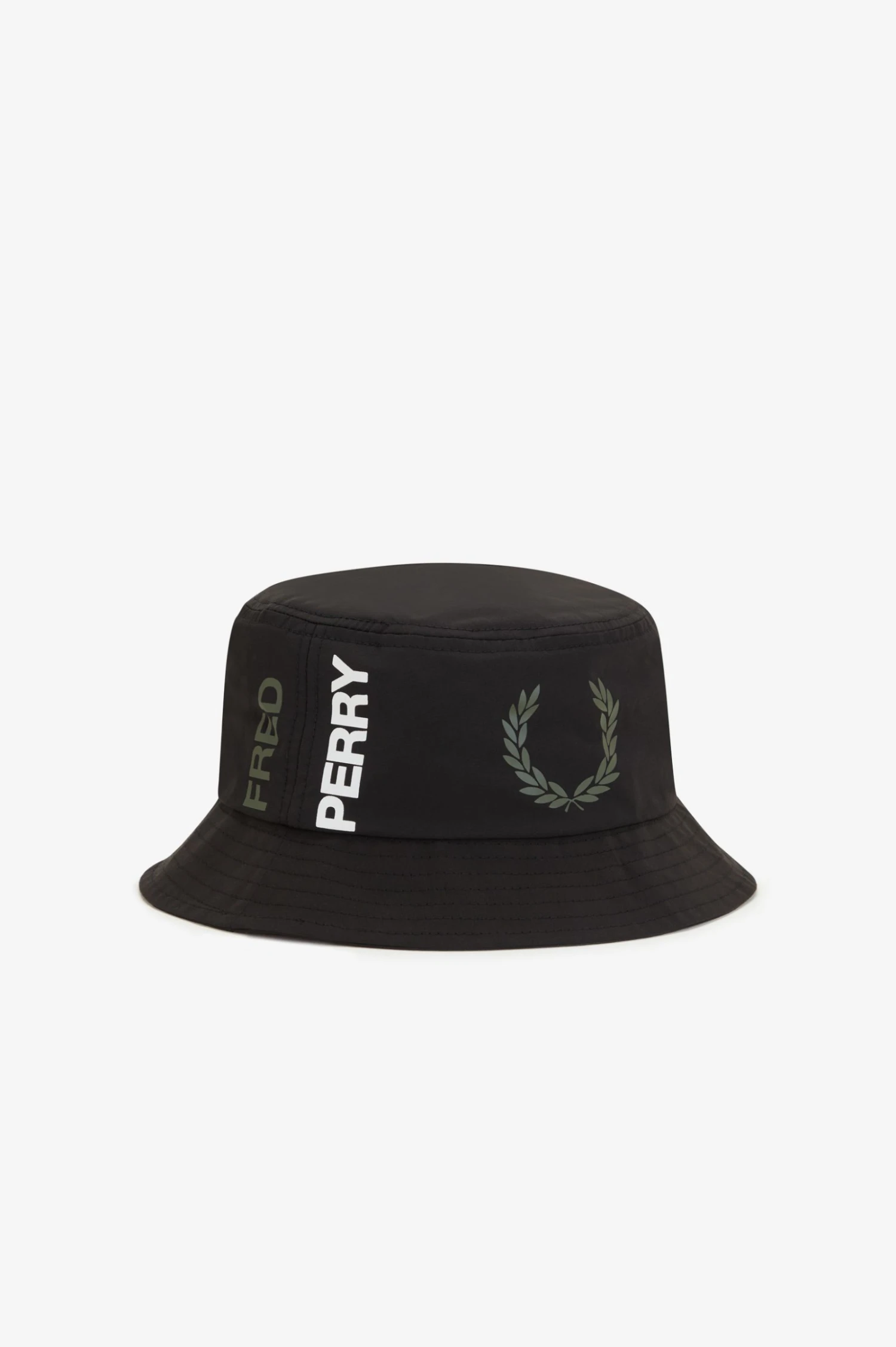 Fred Perry Graphic Branding Bucket Hat 2 Fred Perry Graphic Branding Bucket Hat - Image 2