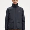 Fred Perry Patch Pocket Zip Through Jacket