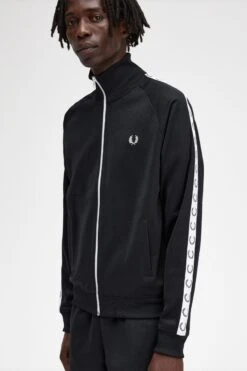 Fred Perry Taped Track Jacket 11 Fred Perry Taped Track Jacket -Fred Perry J4620 198 4