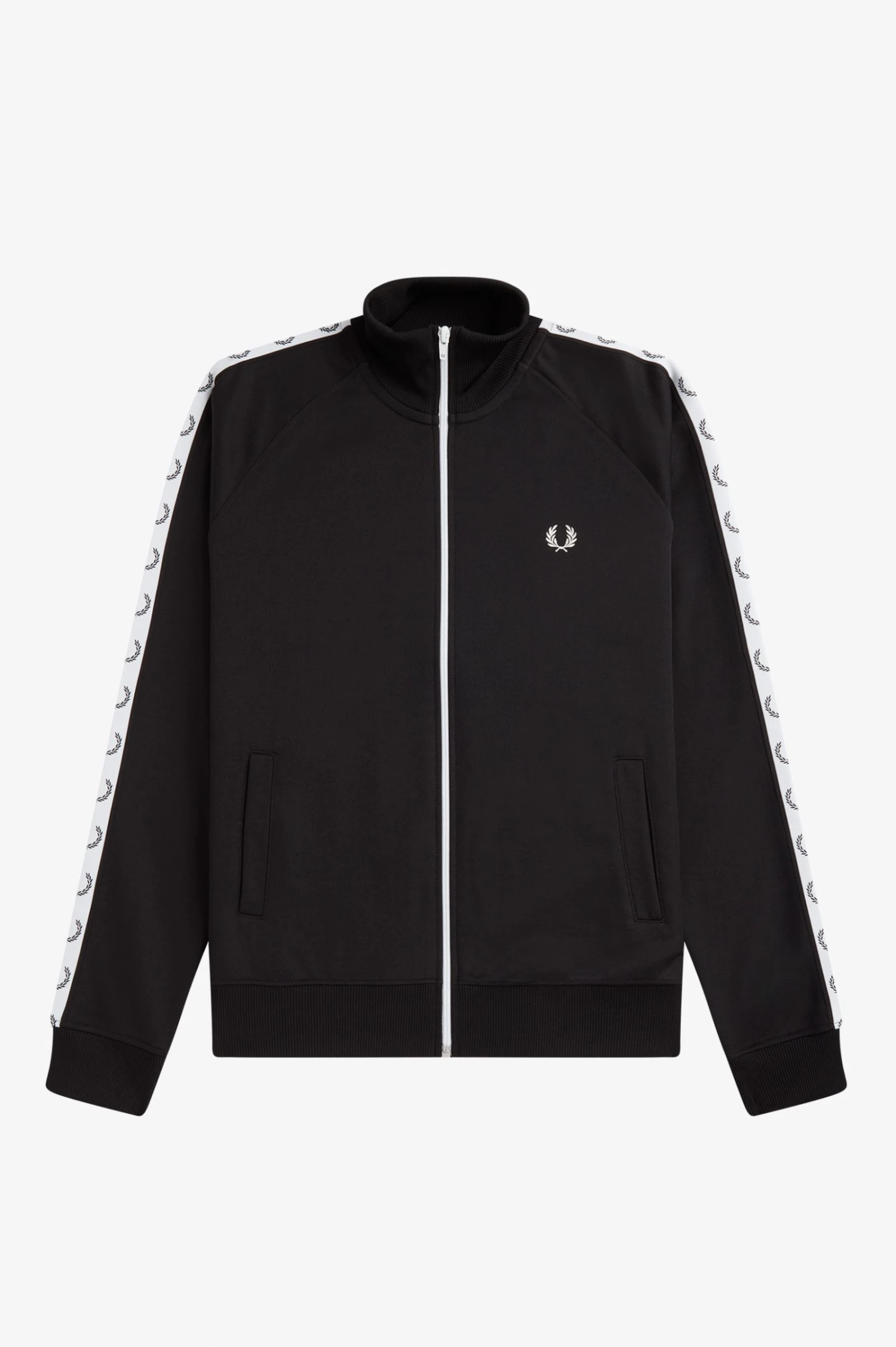 Fred Perry Taped Track Jacket 7 Fred Perry Taped Track Jacket - Image 7