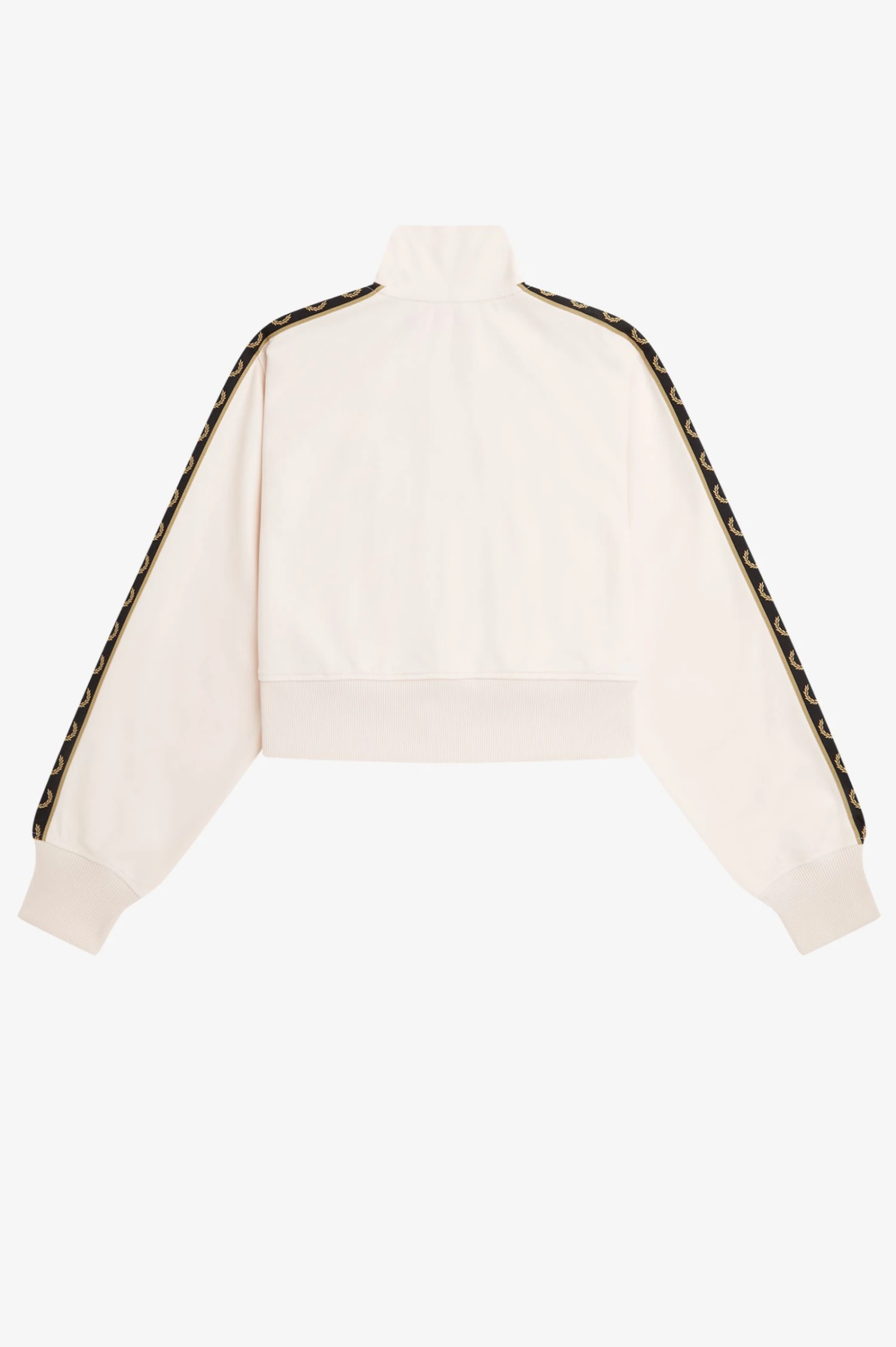 Fred Perry Cropped Taped Track Jacket 7 Fred Perry Cropped Taped Track Jacket - Image 7