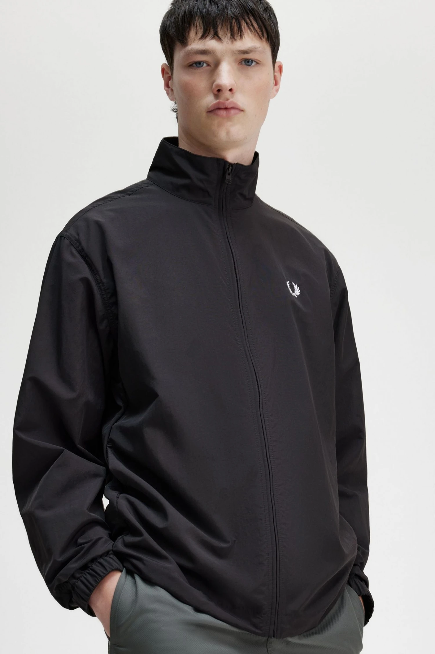 Fred Perry Woven Track Jacket 5 Fred Perry Woven Track Jacket - Image 5