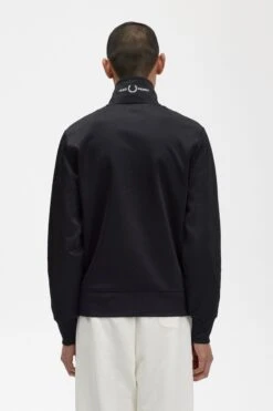 Fred Perry Branded Collar Track Jacket 9 Fred Perry Branded Collar Track Jacket -Fred Perry J5554 102 3