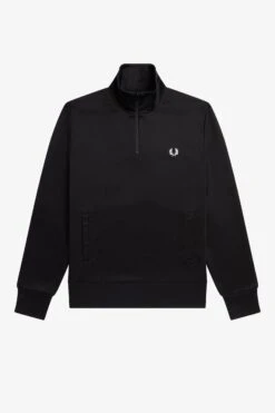 Fred Perry Branded Collar Track Jacket 12 Fred Perry Branded Collar Track Jacket -Fred Perry J5554 102 6