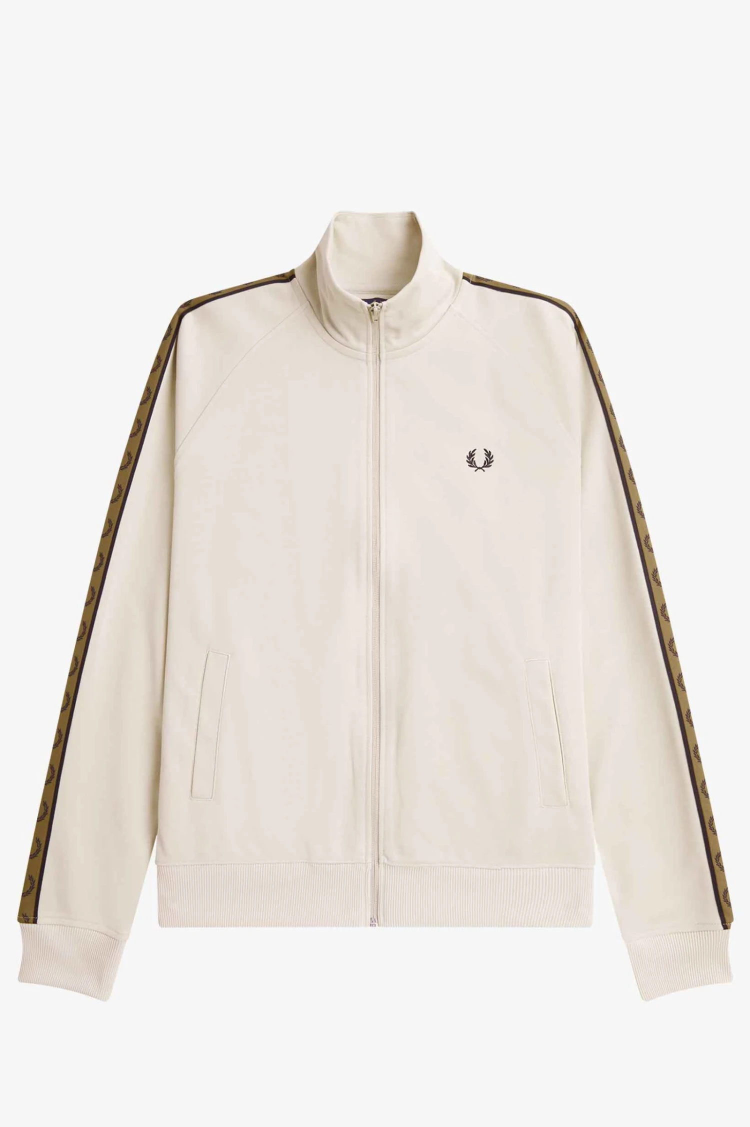 Fred Perry Contrast Tape Track Jacket 6 Fred Perry Contrast Tape Track Jacket - Image 6