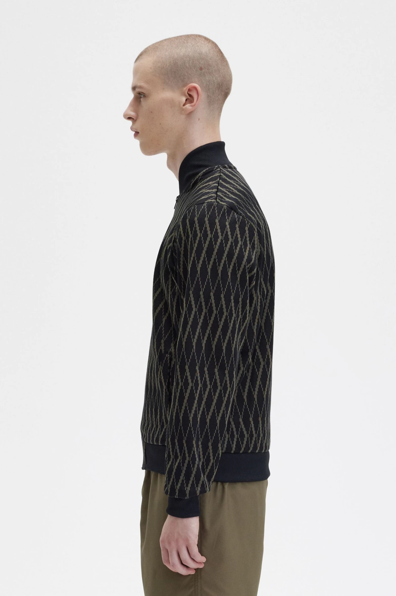 Fred Perry Argyle Track Jacket 2 Fred Perry Argyle Track Jacket - Image 2