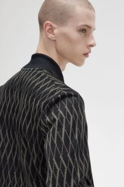 Fred Perry Argyle Track Jacket 8 Fred Perry Argyle Track Jacket -Fred Perry J5562 102 4