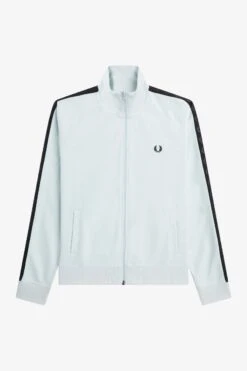 Fred Perry Tonal Taped Track Jacket 9 Fred Perry Tonal Taped Track Jacket -Fred Perry J5565 S22 4