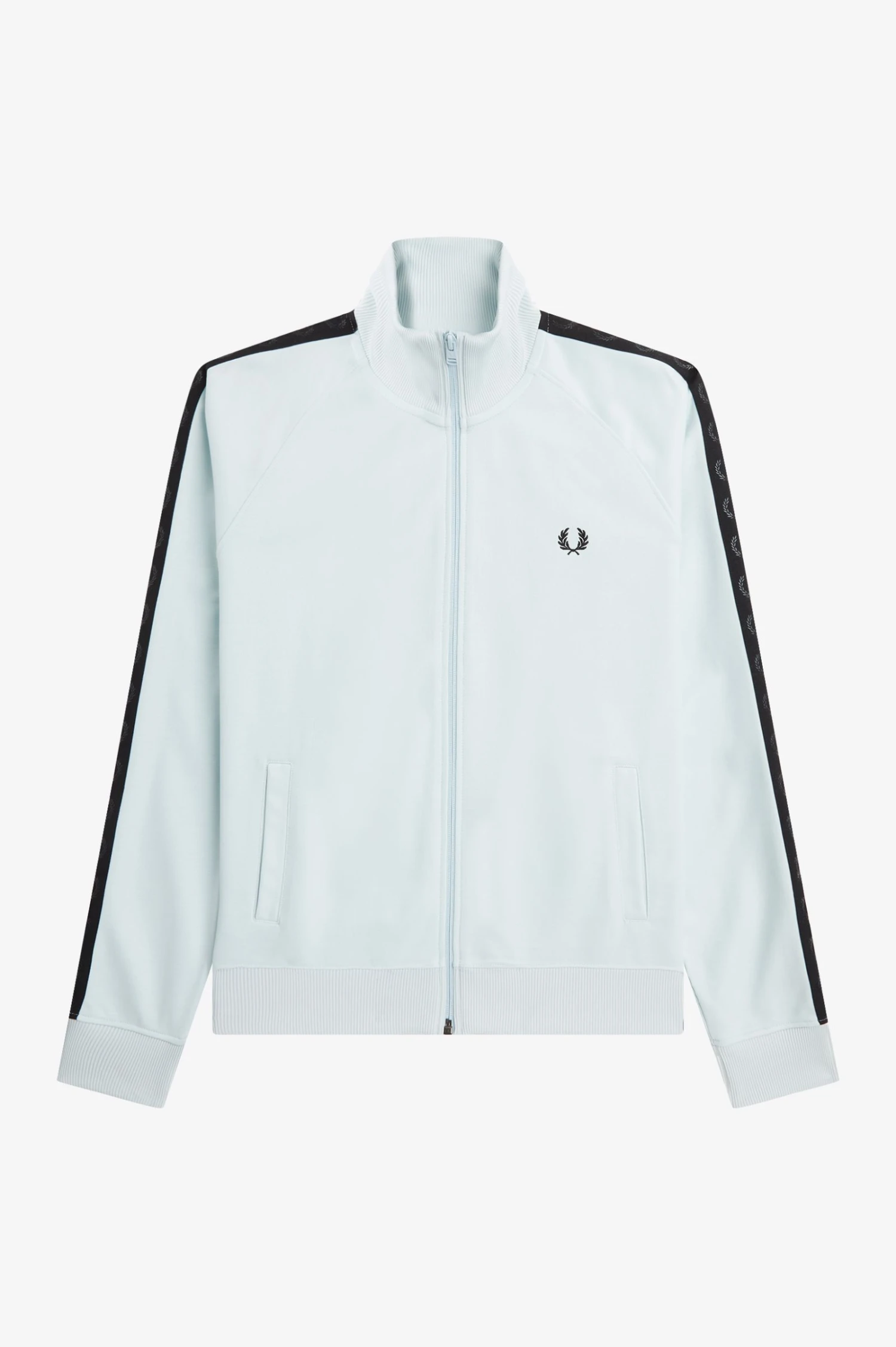 Fred Perry Tonal Taped Track Jacket 6 Fred Perry Tonal Taped Track Jacket - Image 6