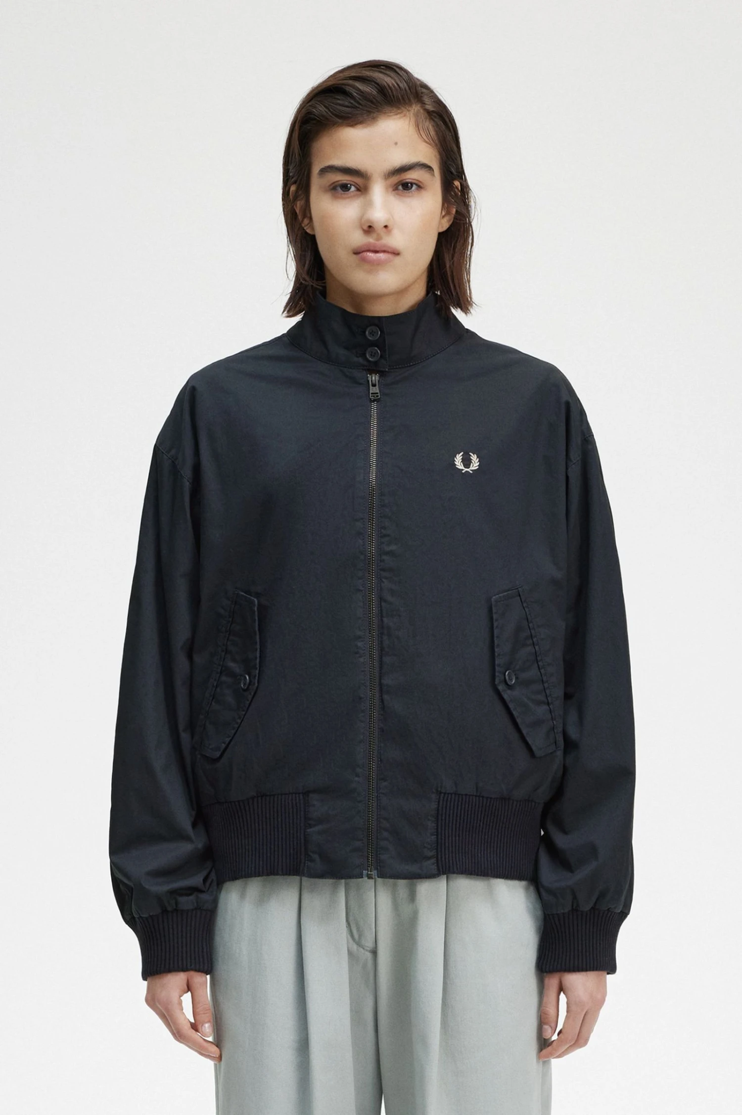 Fred Perry Batwing Zip-Through Jacket 1 Fred Perry Batwing Zip-Through Jacket