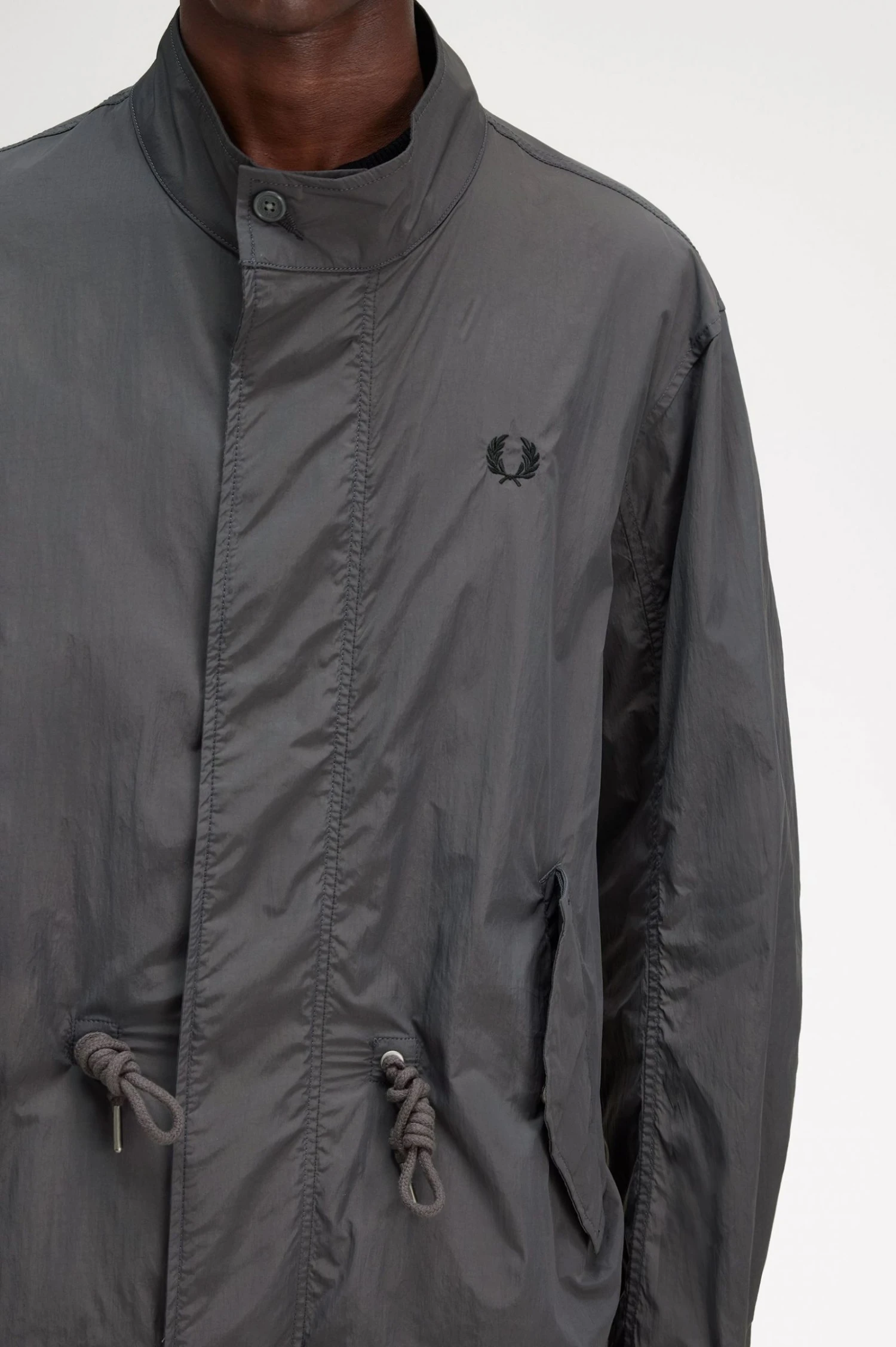 Fred Perry Straight Hem Parka 5 Fred Perry Straight Hem Parka - Image 5