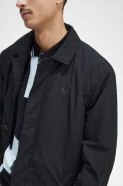 Fred Perry Button Through Mac 11 Fred Perry Button Through Mac -Fred Perry J6515 102 V2 Q323 ED3