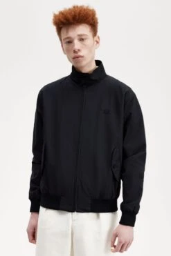 Fred Perry Harrington Jacket 9 Fred Perry Harrington Jacket -Fred Perry J7320 102 V2 Q323 ED1