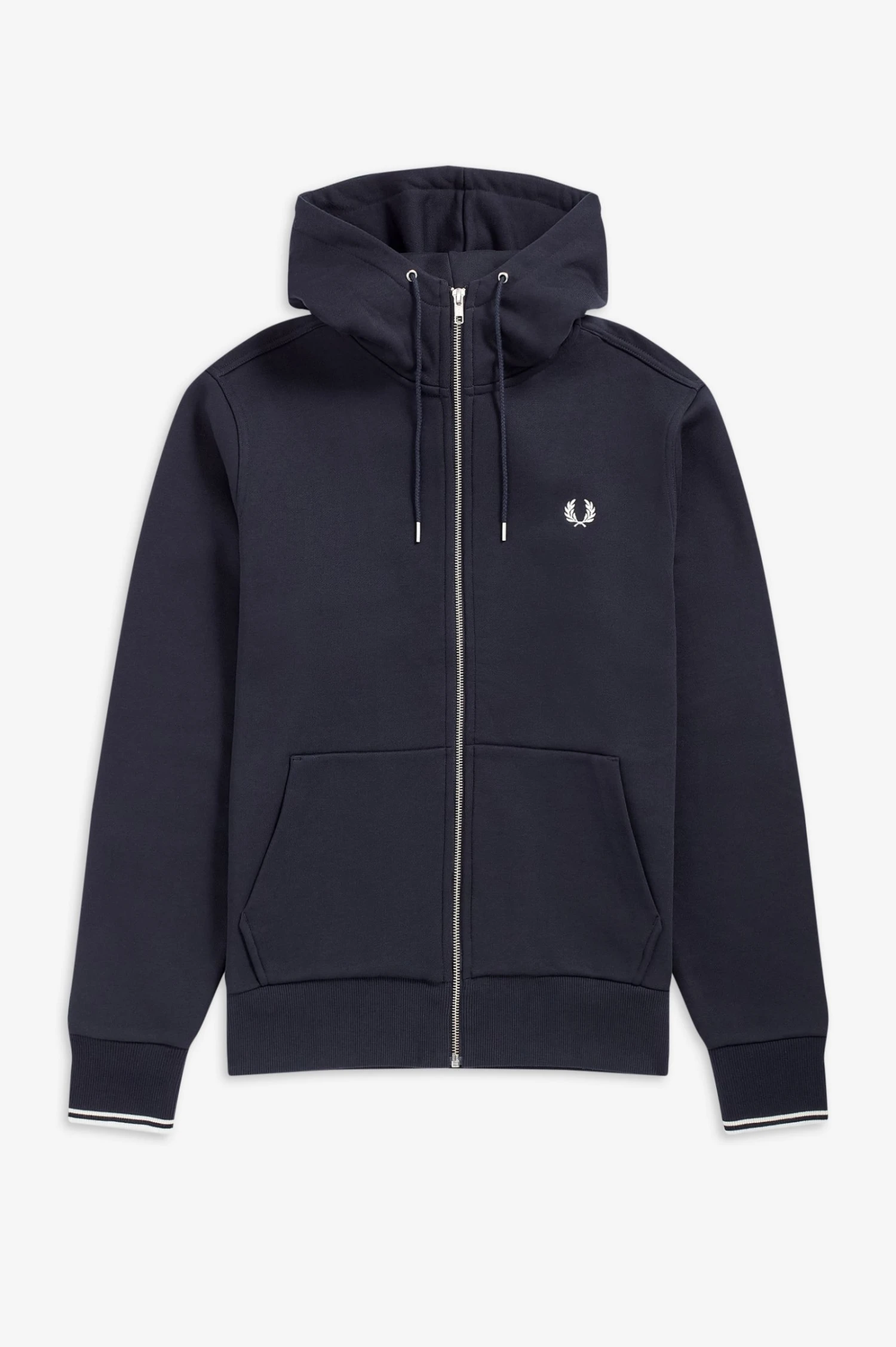 Fred Perry Hooded Zip Through Sweatshirt 6 Fred Perry Hooded Zip Through Sweatshirt - Image 6