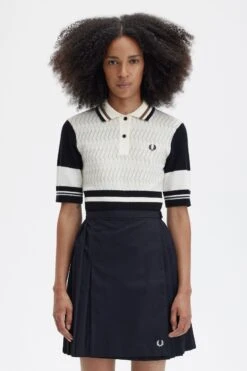 Fred Perry Jacquard Knitted Shirt