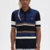 Fred Perry Argyle Panel Knitted Shirt
