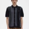 Fred Perry Striped Knitted Shirt