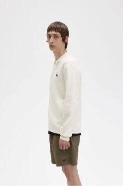 Fred Perry Button Through Knitted Shirt 10 Fred Perry Button Through Knitted Shirt -Fred Perry K5558 560 4
