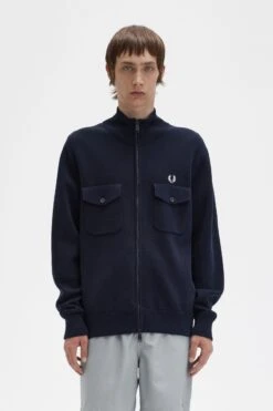 Fred Perry Knitted Track Jacket