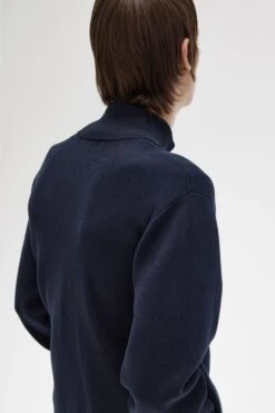 Fred Perry Knitted Track Jacket 10 Fred Perry Knitted Track Jacket -Fred Perry K5857 608 4