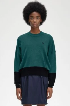 Fred Perry Colour Block Jumper