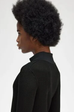 Fred Perry Ribbed Zip Through Jumper 11 Fred Perry Ribbed Zip Through Jumper -Fred Perry K6108 102 V2 Q323 ED3