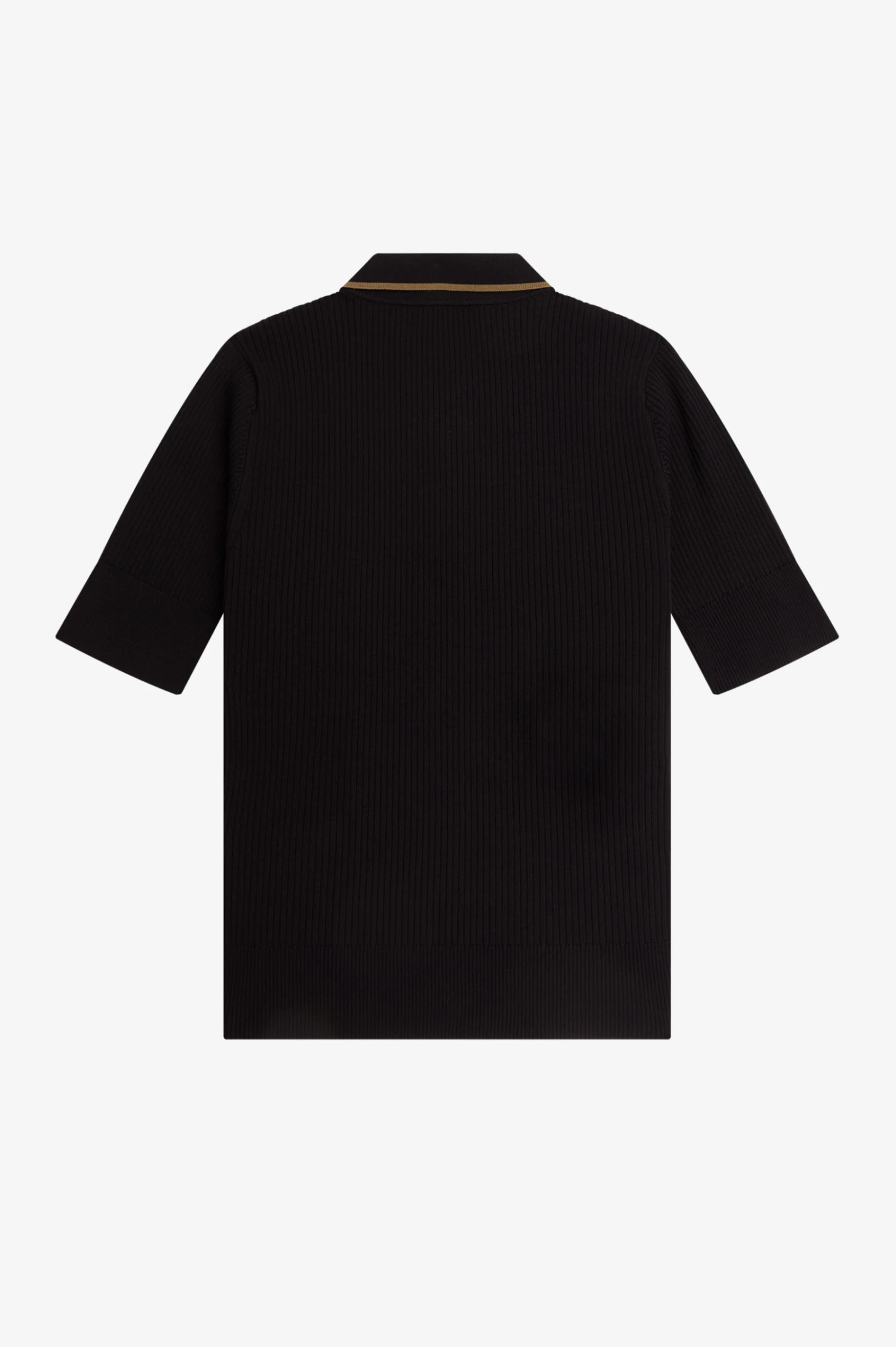 Fred Perry Ribbed Knitted Shirt 7 Fred Perry Ribbed Knitted Shirt - Image 7